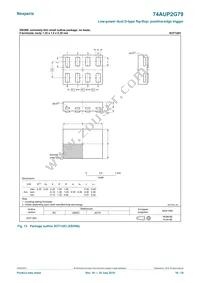 74AUP2G79GD Datasheet Page 16