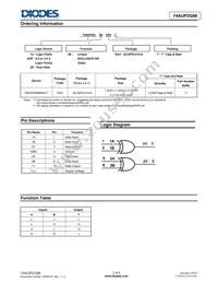 74AUP2G86RA3-7 Datasheet Page 2