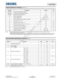 74AUP2G86RA3-7 Datasheet Page 3