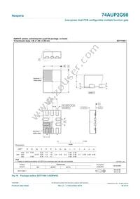 74AUP2G98DPJ Datasheet Page 16