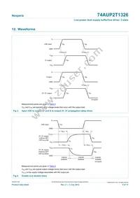 74AUP2T1326GF Datasheet Page 9