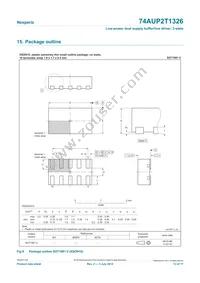 74AUP2T1326GF Datasheet Page 13