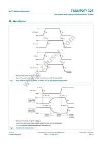 74AUP2T1326GF Datasheet Page 10