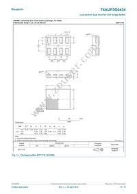 74AUP3G0434GTX Datasheet Page 15