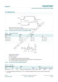 74AUP3G07DCH Datasheet Page 9