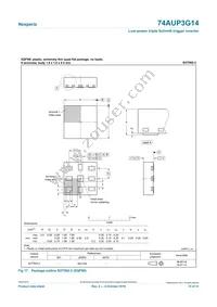 74AUP3G14GNX Datasheet Page 15