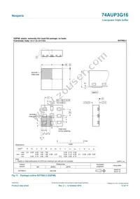 74AUP3G16DCH Datasheet Page 13
