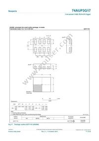 74AUP3G17GNX Datasheet Page 17