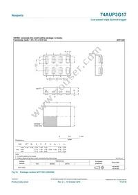 74AUP3G17GNX Datasheet Page 18