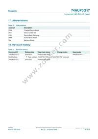 74AUP3G17GNX Datasheet Page 19