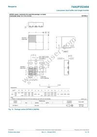 74AUP3G3404GTX Datasheet Page 14