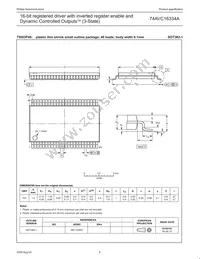 74AVC16334ADGG Datasheet Page 10