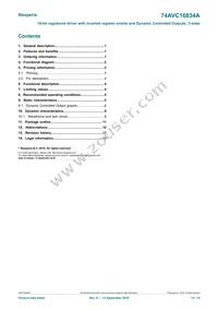 74AVC16834ADGG Datasheet Page 14