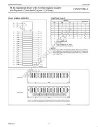 74AVC16834ADGV Datasheet Page 5