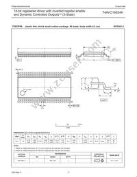 74AVC16834ADGV Datasheet Page 12