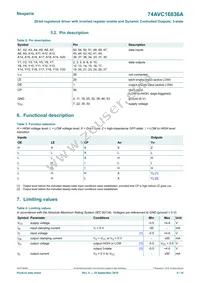 74AVC16836ADGG Datasheet Page 4