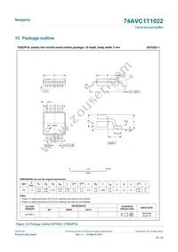 74AVC1T1022DPJ Datasheet Page 20