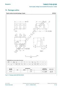 74AVC1T45GM-Q100H Datasheet Page 15