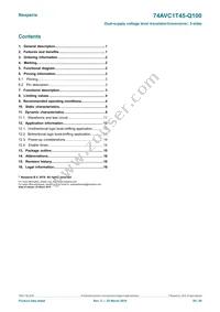 74AVC1T45GM-Q100H Datasheet Page 20