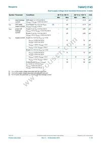 74AVC1T45GN Datasheet Page 7