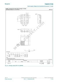 74AVC1T45GN Datasheet Page 17