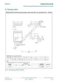 74AVC2T45GD-Q100H Datasheet Page 15
