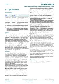 74AVC2T45GD-Q100H Datasheet Page 19