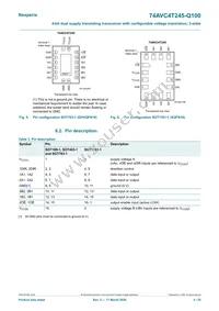 74AVC4T245BQ-Q100X Datasheet Page 4