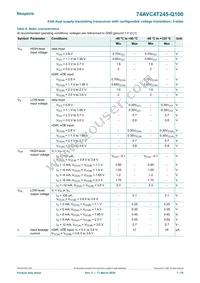 74AVC4T245BQ-Q100X Datasheet Page 7