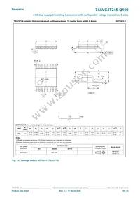 74AVC4T245BQ-Q100X Datasheet Page 20