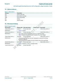 74AVC4T245BQ-Q100X Datasheet Page 23