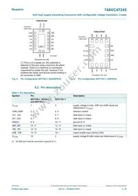 74AVC4T245D Datasheet Page 4