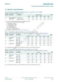 74AVC4T3144GU12X Datasheet Page 8