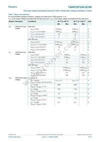 74AVC8T245PW-Q100J Datasheet Page 6