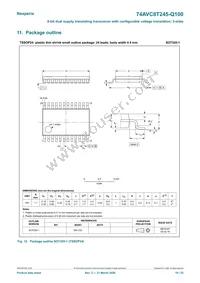 74AVC8T245PW-Q100J Datasheet Page 19