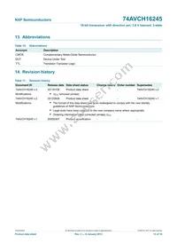 74AVCH16245DGG Datasheet Page 14