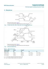 74AVCH16T245BQ Datasheet Page 16