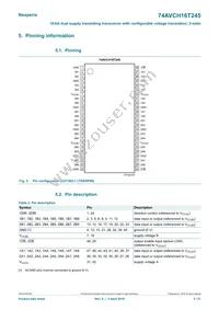 74AVCH16T245EV Datasheet Page 3