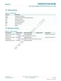74AVCH1T45GM-Q100H Datasheet Page 18