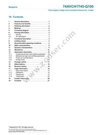 74AVCH1T45GM-Q100H Datasheet Page 21