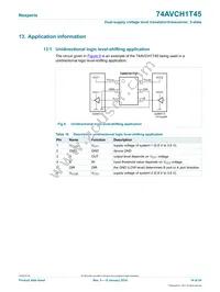 74AVCH1T45GN Datasheet Page 14