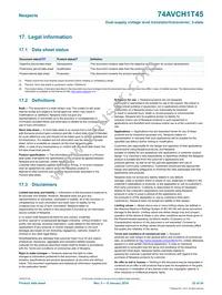 74AVCH1T45GN Datasheet Page 22