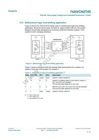 74AVCH2T45GD Datasheet Page 17