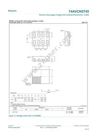 74AVCH2T45GD Datasheet Page 22
