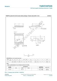 74AVCH4T245PW Datasheet Page 23