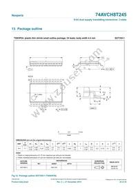 74AVCH8T245PW Datasheet Page 20