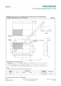 74AVCH8T245PW Datasheet Page 21
