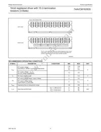 74AVCM162835DGG:11 Datasheet Page 4
