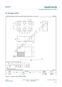 74AXP1G125GNH Datasheet Page 10