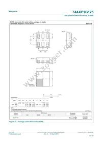 74AXP1G125GNH Datasheet Page 11